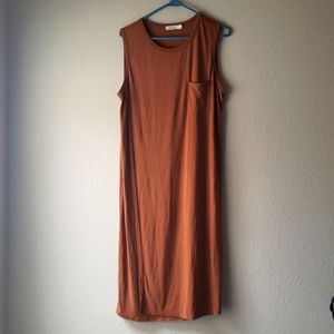 Tan/brown dress